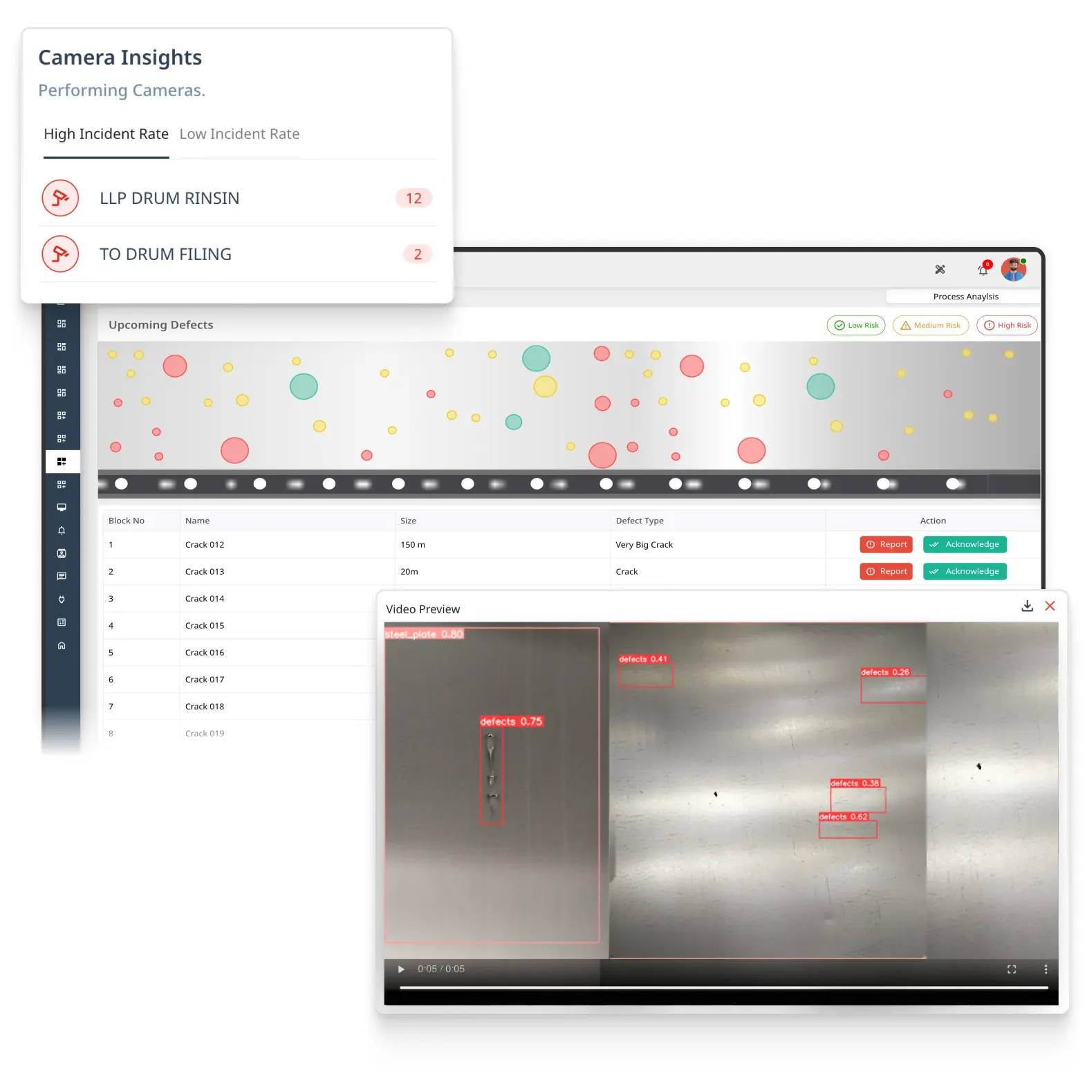 Faclon Vision-Based Surface Quality Inspection
